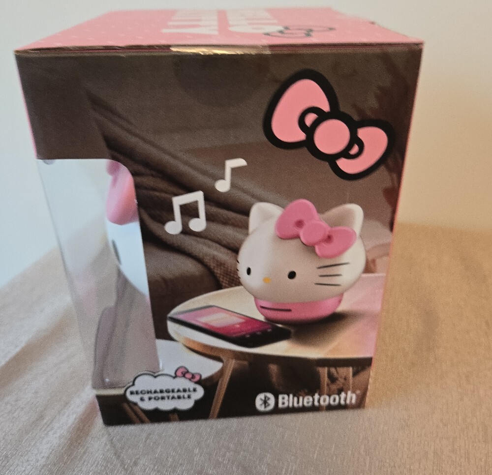 Hello Kitty Bluetooth Wireless Speaker – Rechargeable Portable Music Speaker - Picture 9 of 12